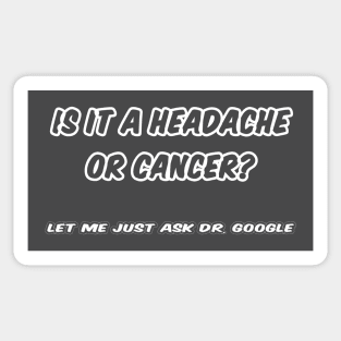 Dr Google Sticker